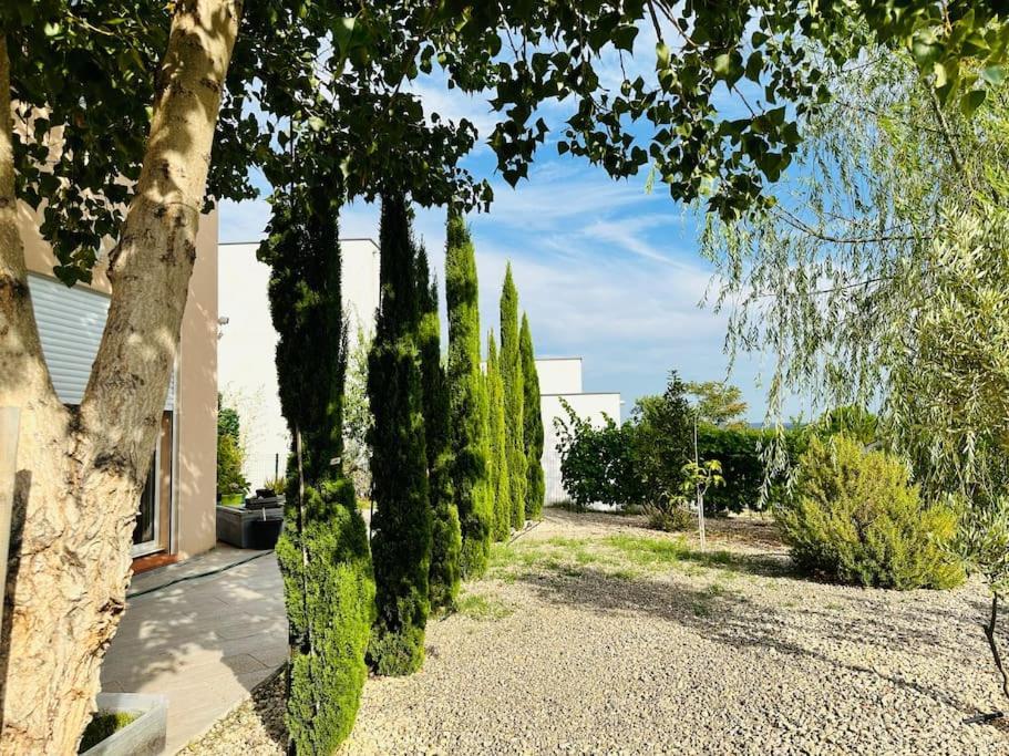 Moderne Mini Maison Лезіньян-Корб'єр Екстер'єр фото